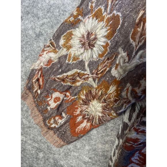 Soft Surrounding VISCOSE/ WOOL Asymmetrical Cardigan Sz SMALL- MEDIUM BOHO - Picture 7 of 10